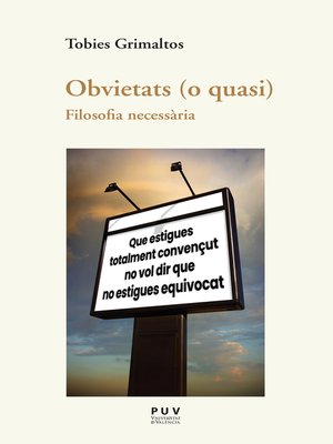 cover image of Obvietats (o quasi)